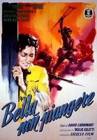 Bella Non Piangere! (1955) - poster