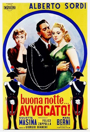 Buonanotte... Avvocato! (1955) - poster