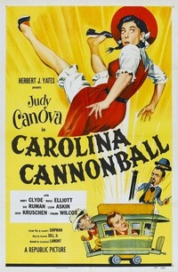 Carolina Cannonball (1955) - poster