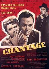 Chantage (1955) - poster