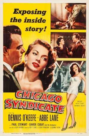 Chicago Syndicate (1955) - poster
