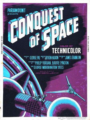 Conquest of Space (1955) - poster