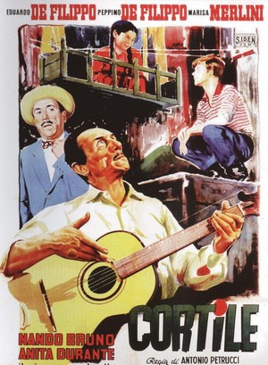 Cortile (1955) - poster