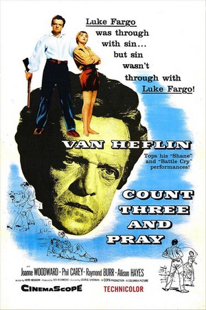 Count Three and Pray (1955) - poster