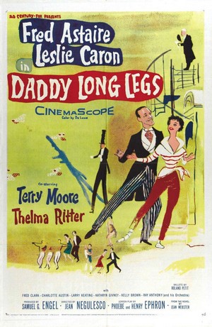 Daddy Long Legs (1955) - poster
