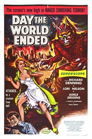 Day the World Ended (1955) - poster