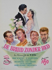 De Bruid zonder Bed (1955) - poster