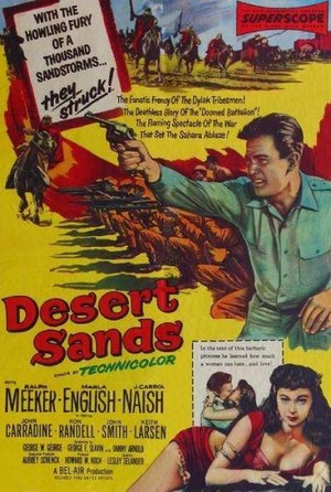 Desert Sands (1955) - poster
