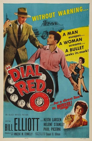 Dial Red 0 (1955) - poster
