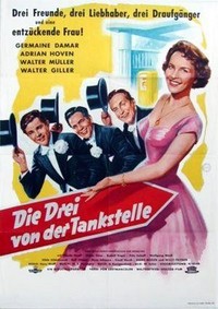 Die Drei von der Tankstelle (1955) - poster