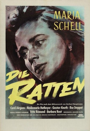 Die Ratten (1955) - poster
