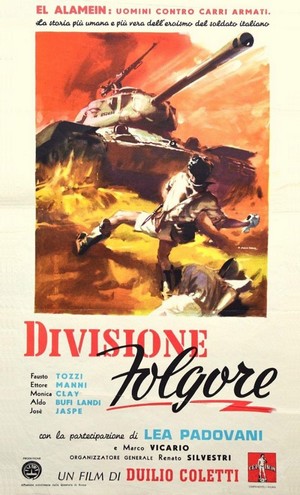 Divisione Folgore (1955) - poster