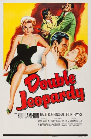 Double Jeopardy (1955) - poster