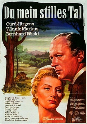Du Mein Stilles Tal (1955) - poster