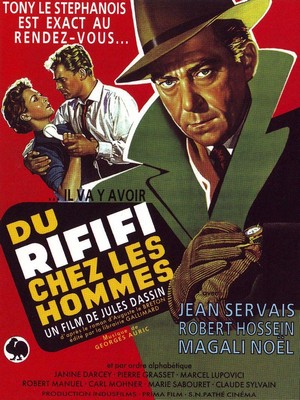 Du Rififi chez les Hommes (1955) - poster