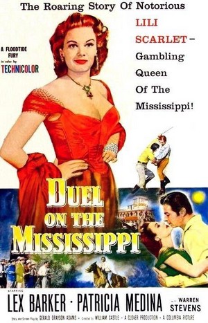 Duel on the Mississippi (1955) - poster