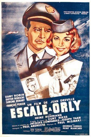 Escale à Orly (1955) - poster