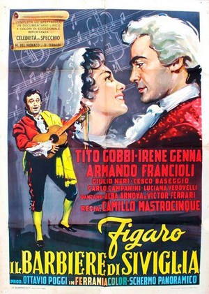 Figaro, il Barbiere di Siviglia (1955) - poster