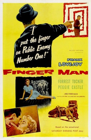 Finger Man (1955) - poster