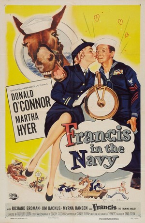 Francis in the Navy (1955) - poster