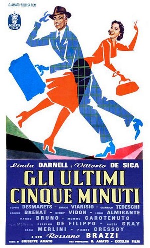 Gli Ultimi Cinque Minuti (1955) - poster