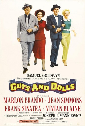 Guys and Dolls (1955) - poster