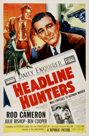 Headline Hunters (1955) - poster
