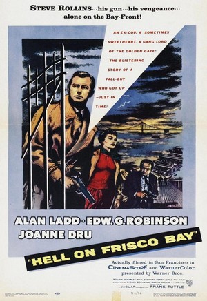 Hell on Frisco Bay (1955) - poster
