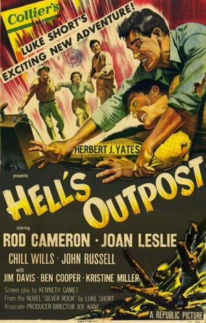 Hell's Outpost (1955) - poster