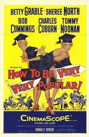 How to Be Very, Very Popular (1955) - poster