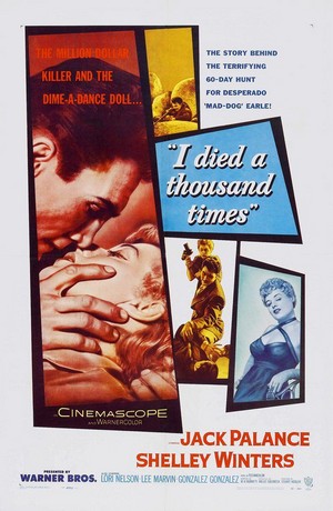 I Died a Thousand Times (1955) - poster