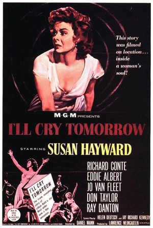 I'll Cry Tomorrow (1955) - poster