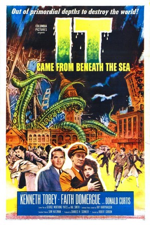 It Came from beneath the Sea (1955) - poster