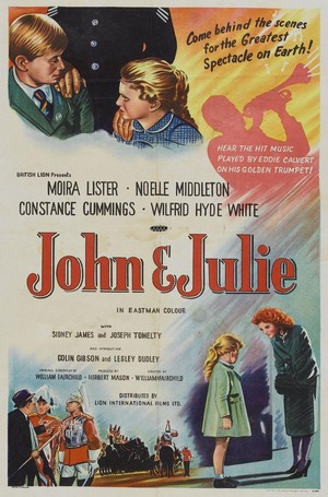 John and Julie (1955) - poster