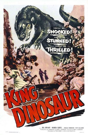 King Dinosaur (1955) - poster