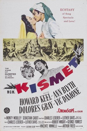 Kismet (1955) - poster