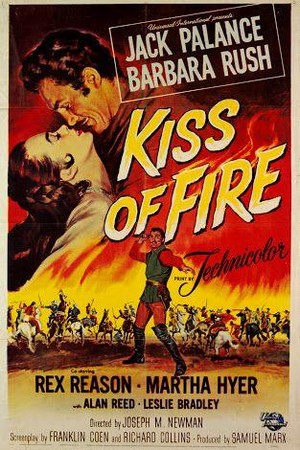 Kiss of Fire (1955) - poster