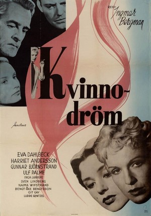 Kvinnodröm (1955) - poster