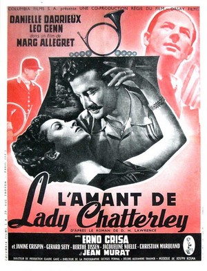 L'Amant de Lady Chatterley (1955) - poster
