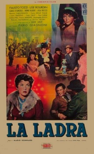 La Ladra (1955) - poster