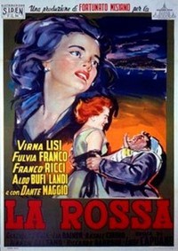 La Rossa (1955) - poster