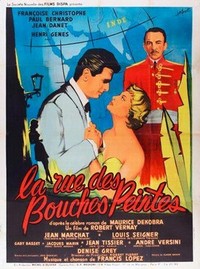 La Rue des Bouches Peintes (1955) - poster