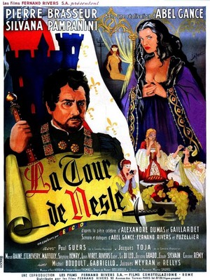 La Tour de Nesle (1955) - poster