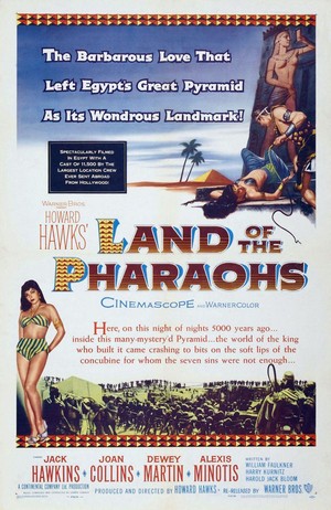 Land of the Pharaohs (1955) - poster