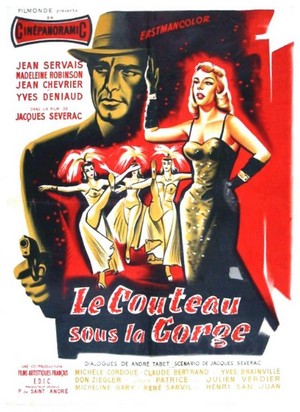 Le Couteau sous la Gorge (1955) - poster