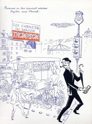 Les Carnets du Major Thompson (1955) - poster