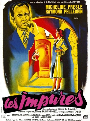 Les Impures (1955) - poster