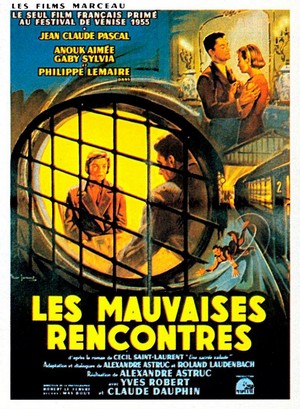 Les Mauvaises Rencontres (1955) - poster