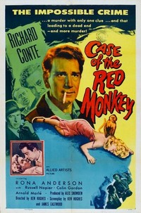 Little Red Monkey (1955) - poster