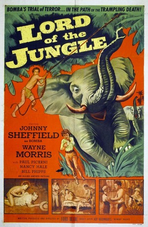 Lord of the Jungle (1955) - poster